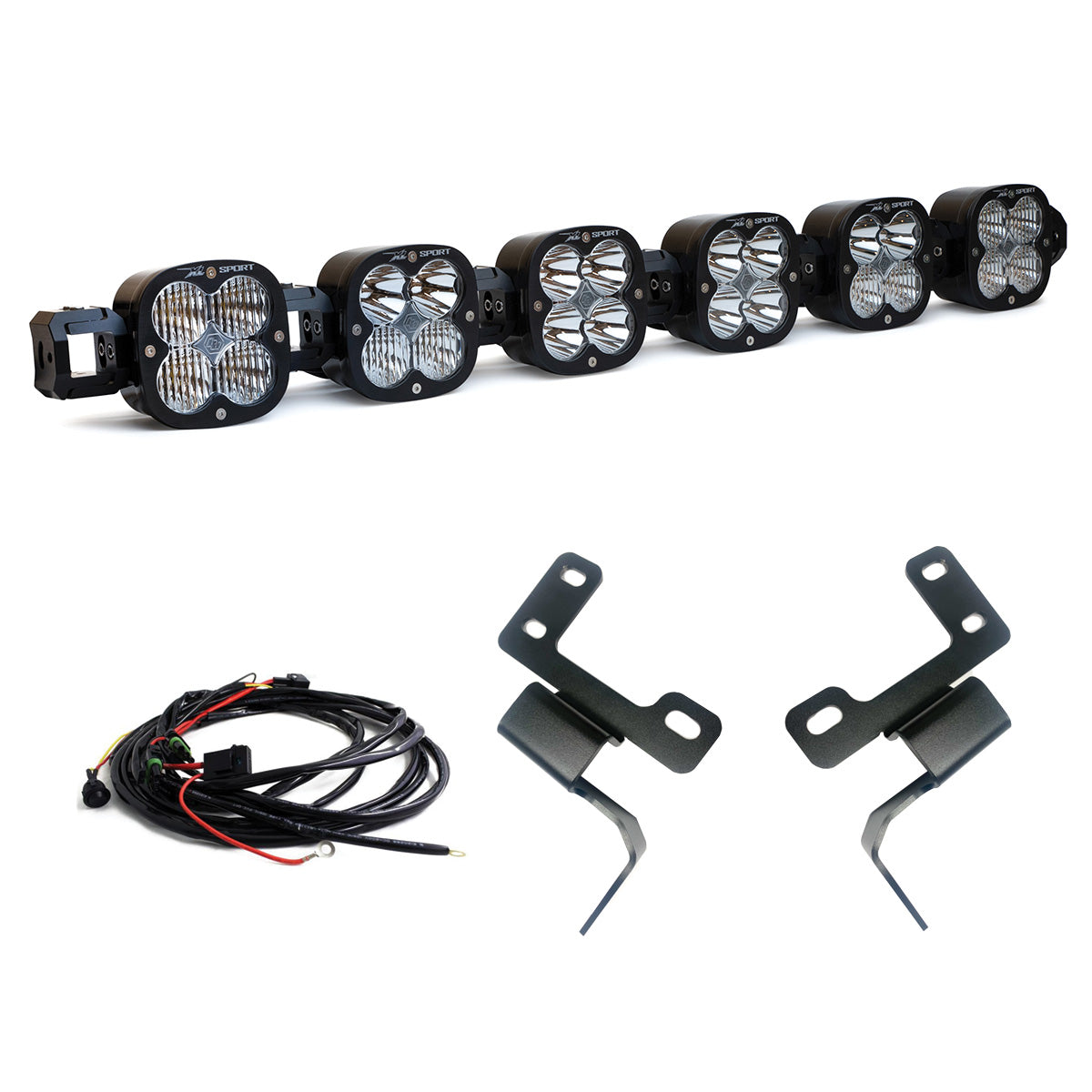 Ford Bronco XL Linkable Bumper Light Kit for for OE Plastic Bumper