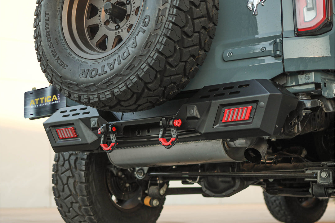 2021-2025 Ford Bronco Terra Series Rear Bumper