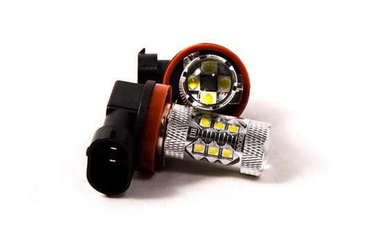 H11 XP80 LED Bulbs - Cool White (6000K)
