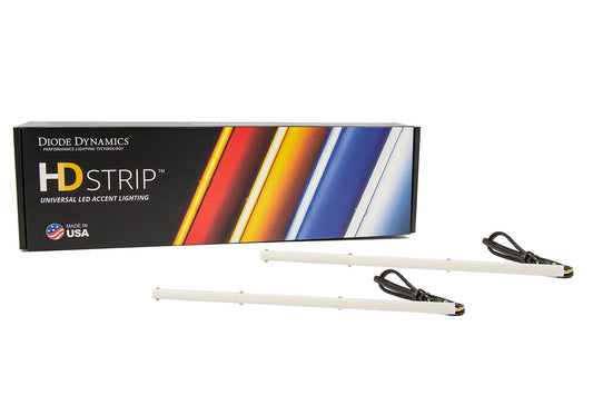 HD LED Switchback Strip (Double) - Cool White/Amber