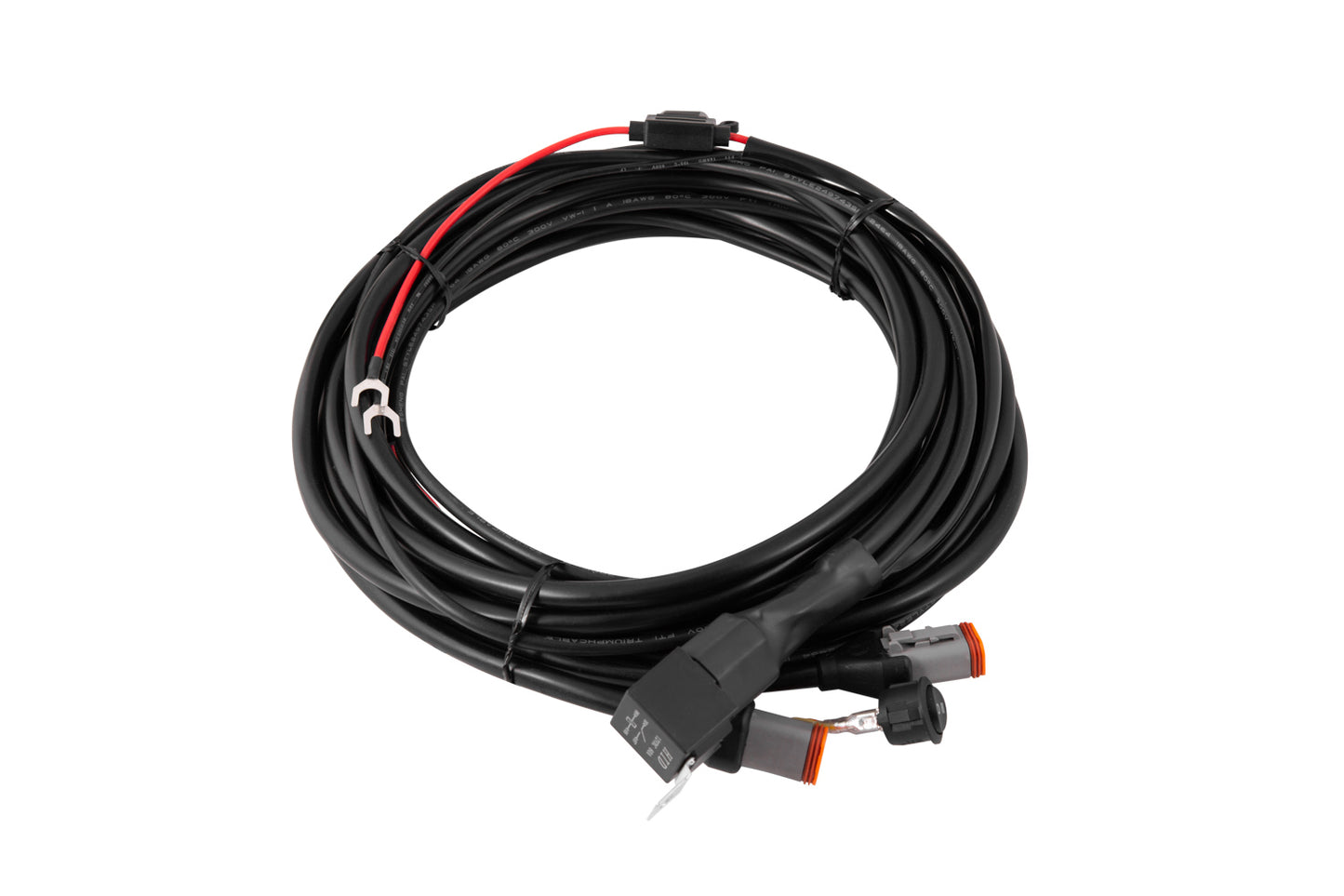 Heavy Duty Dual Output 4-pin Wiring Harness