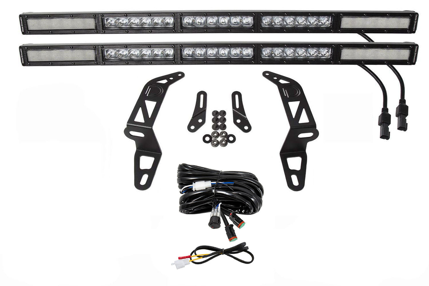 2018-2024 Jeep JL Wrangler Bumper LED Lightbar Kit