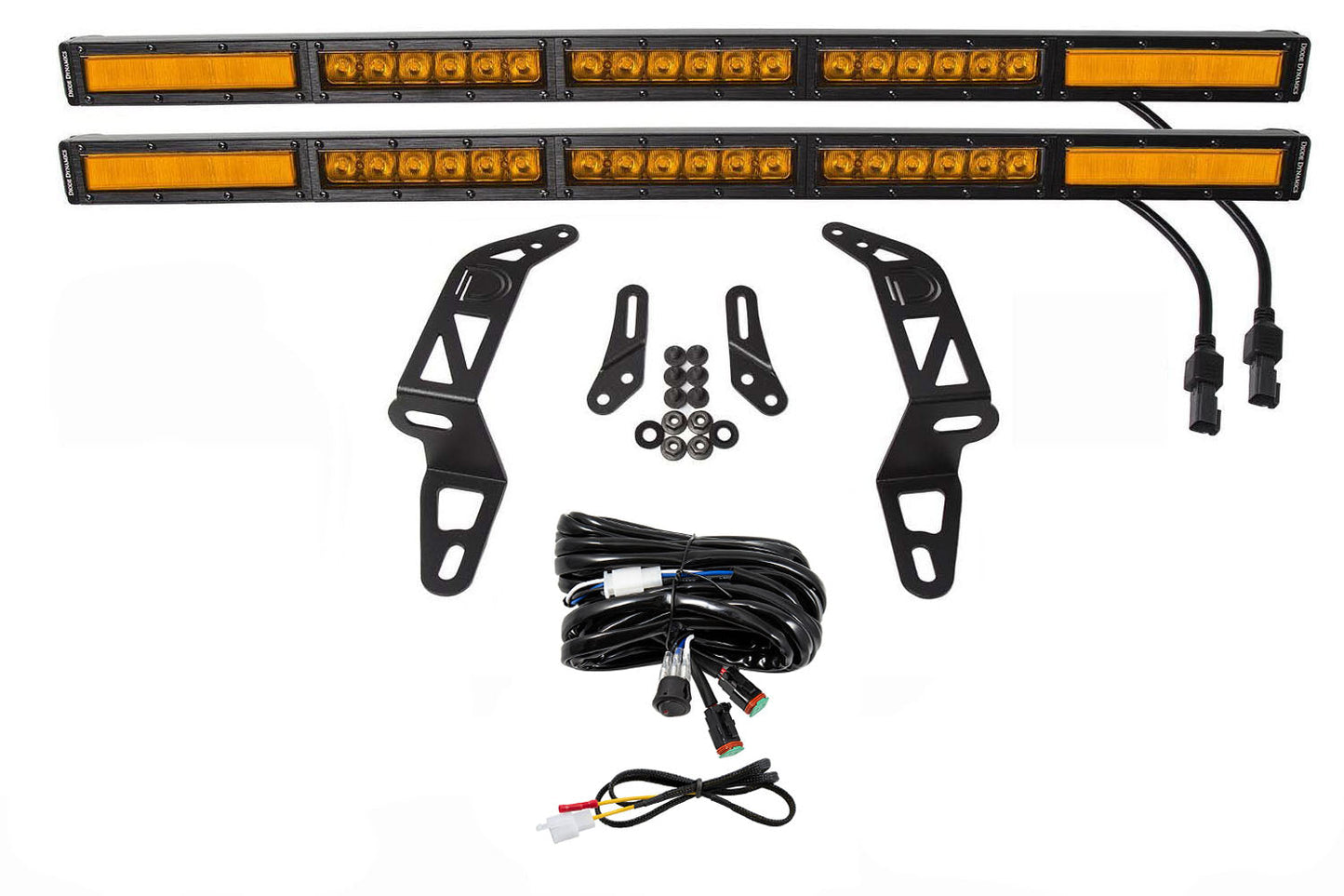 2018-2024 Jeep JL Wrangler Bumper LED Lightbar Kit