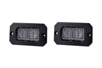 SSC2 SAE White Pro Flush Mount LED Pod