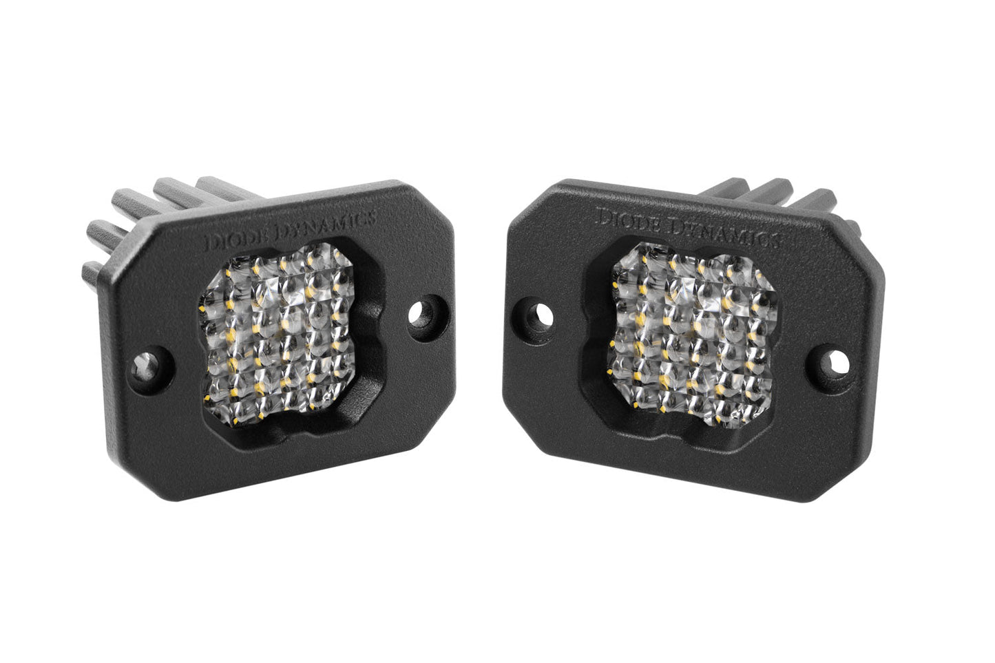 SSC1 White Sport Flush Mount LED Pod