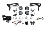 2018-2024 Jeep JL Wrangler JT Gladiator Cowl Mount LED Brackets