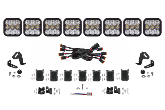 SS5 CrossLink 8-Pod LED Light Bar (Single)