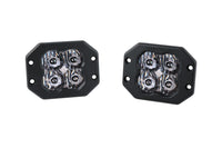 SS3 SAE/DOT White Pro Flush Mount LED Pod