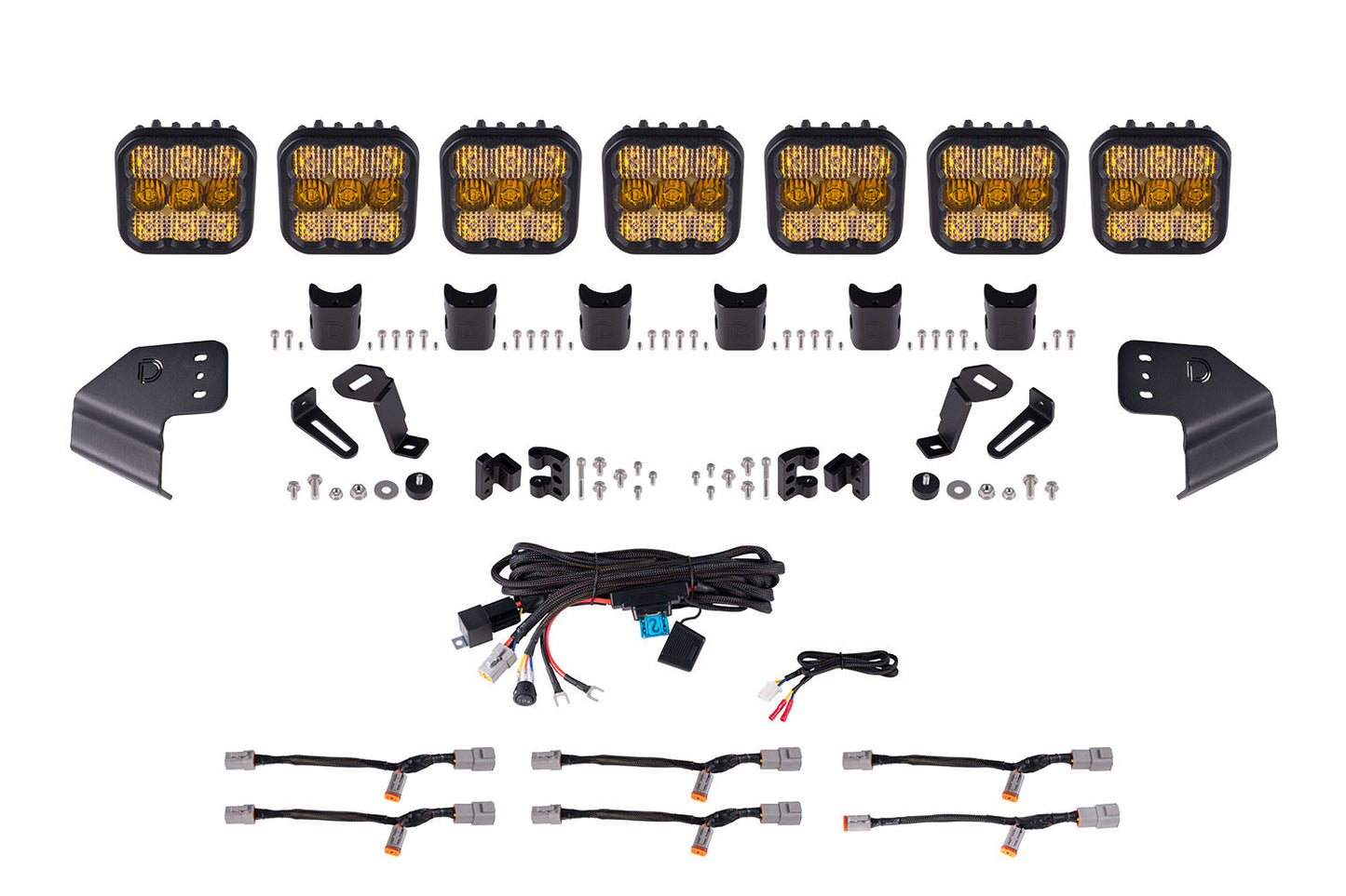 SS5 Windshield CrossLink Lightbar Kit for 2021-2025 Ford Bronco