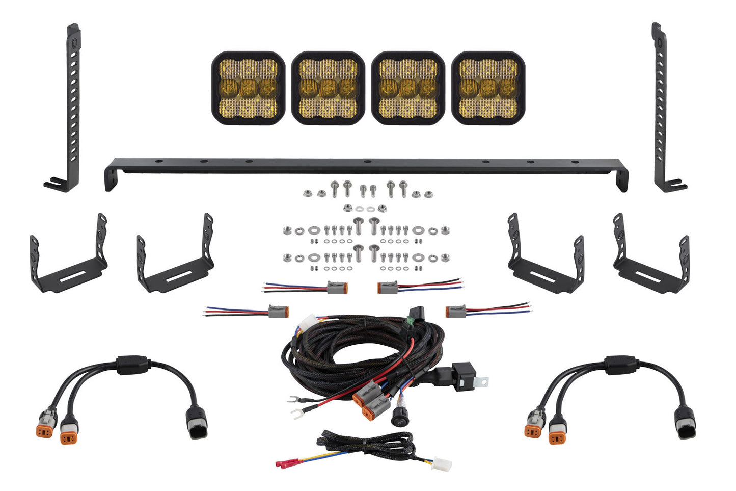 SS5 Stealth Grille LED 4-Pod Kit for 2014-2024 Toyota 4Runner
