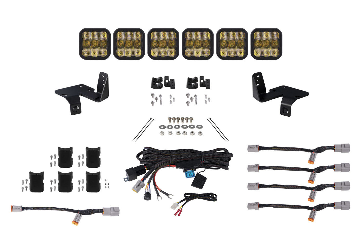 SS5 Grille CrossLink Lightbar Kit for 2020-2022 Ford Super Duty