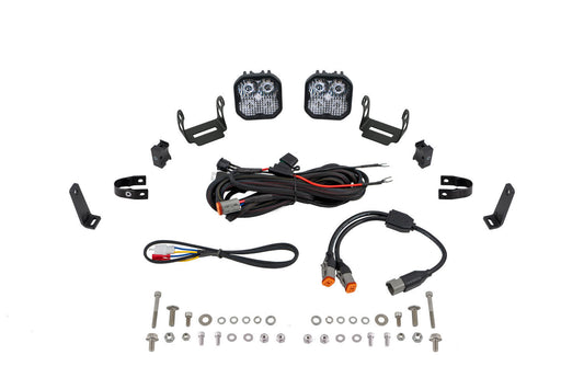 SS3 Universal Roll Bar Bumper Light Kit