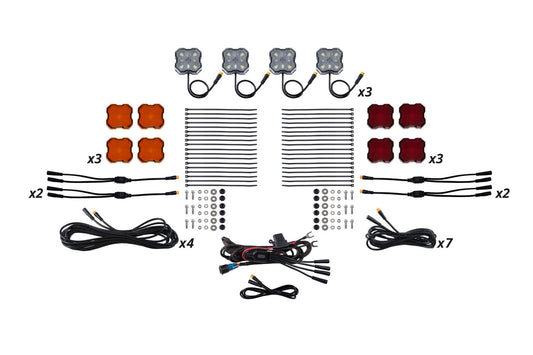 Stage Series Single-Color LED Rock Light Kit (12-pack)