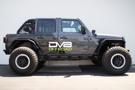 2018-2025 Jeep Wrangler JL | FS-15 Series 4-Door Rock Sliders