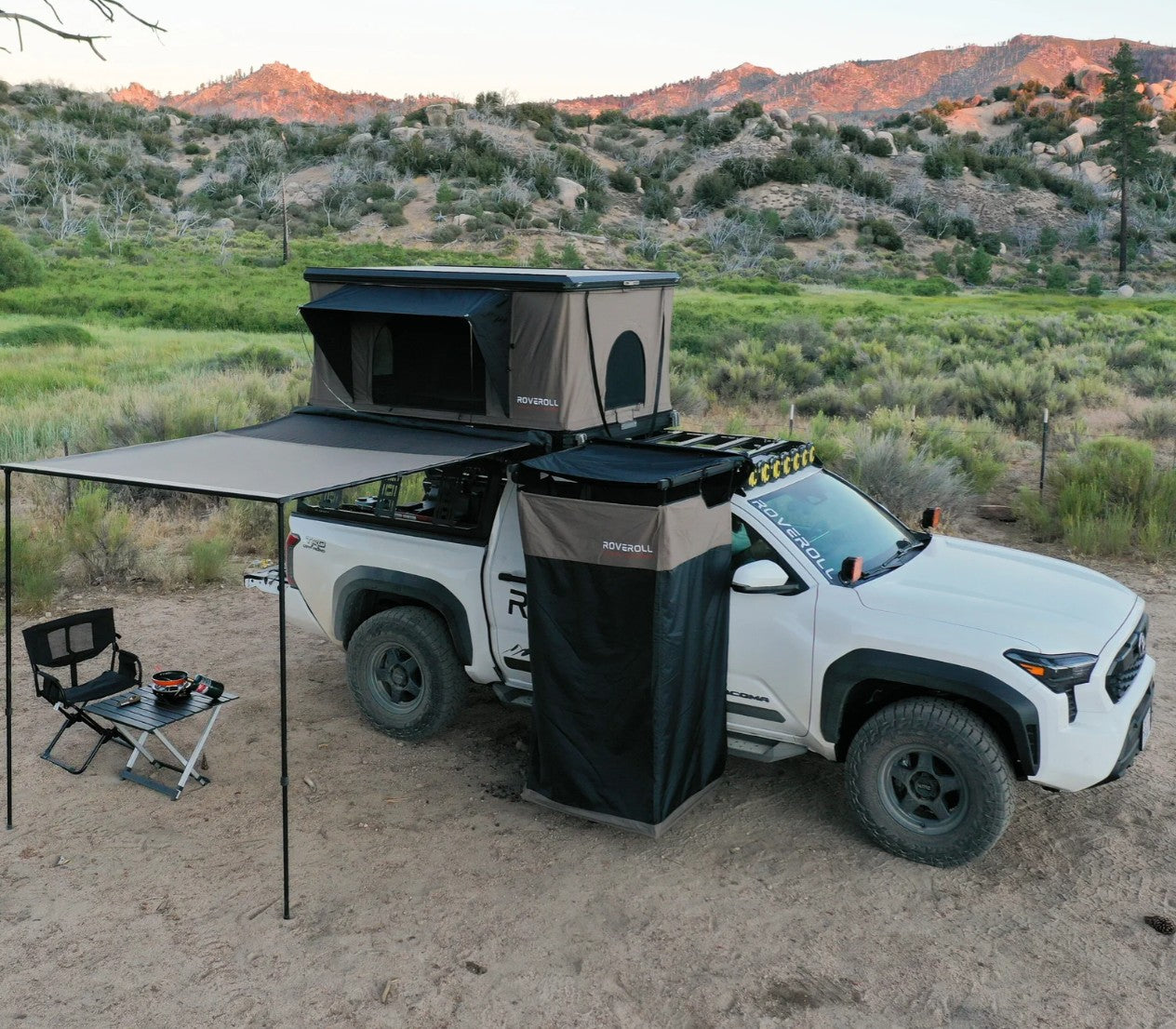 Black Shower Tent