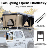 ZION Aluminum Shell Pop-Up Roof Top Tent