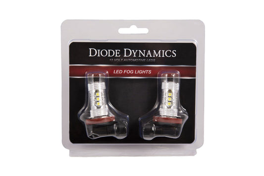 H11 XP80 LED Bulbs - Cool White (6000K)
