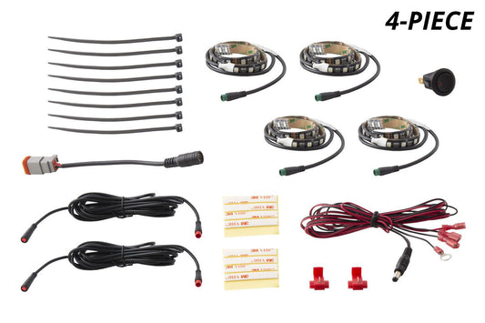 RGBW Multicolor Footwell LED Kit