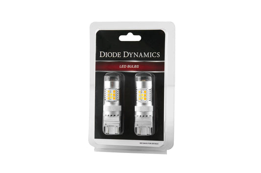 4257 HP24 Switchback Dual-Color Turn Signal LED Bulbs - White/Amber