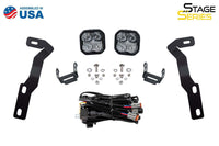 Stage Series Backlit Ditch Light Kit for 2016-2023 Toyota Tacoma