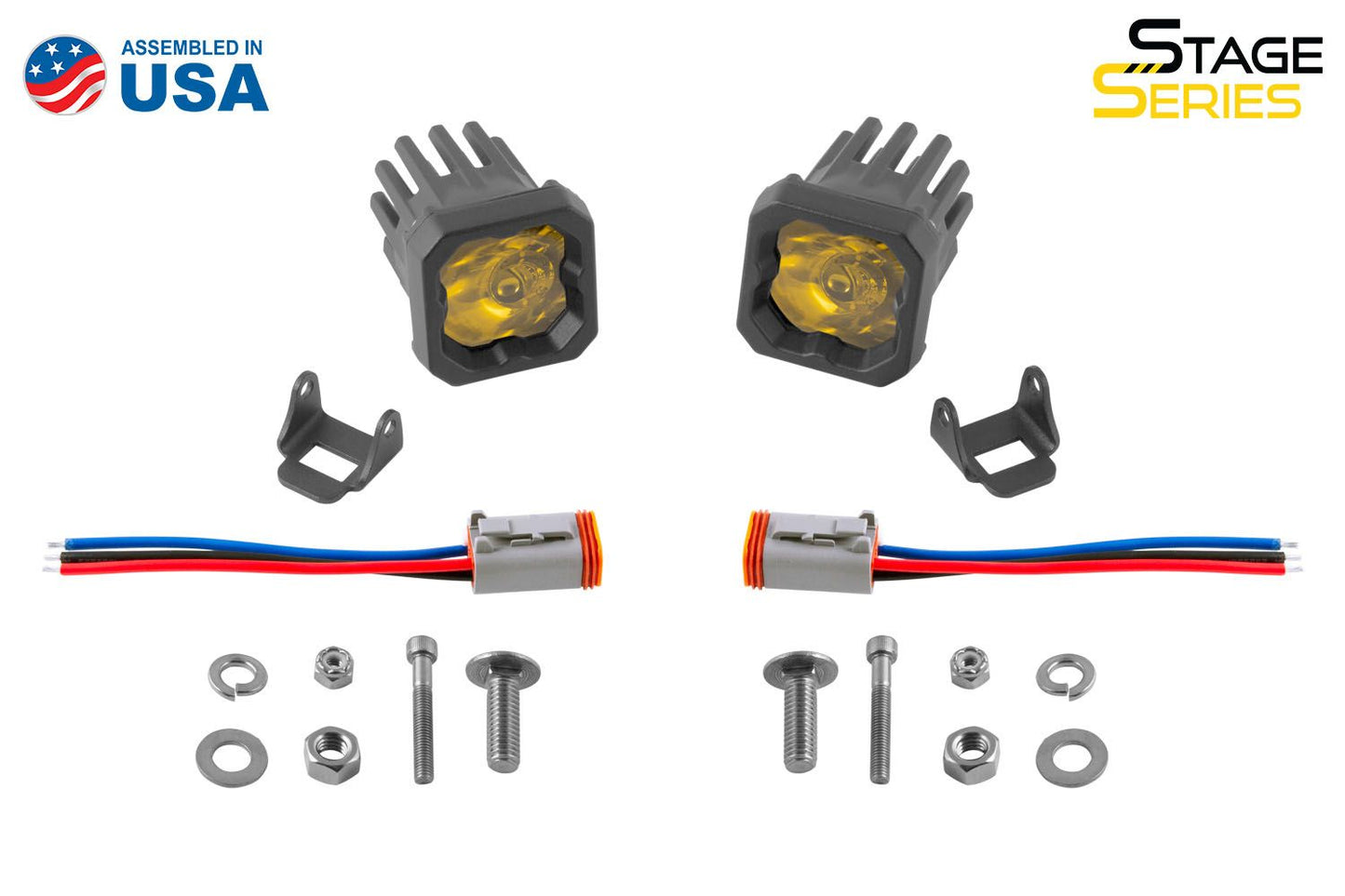 SSC1 Yellow Pro Standard LED Pod