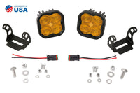 SS3 SAE Yellow Max LED Pod