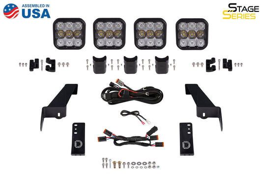 SS5 Grille CrossLink Lightbar Kit for 2018-2025 Jeep JL Wrangler/Gladiator