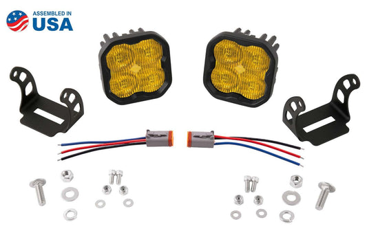 SS3 SAE Yellow Pro LED Pod