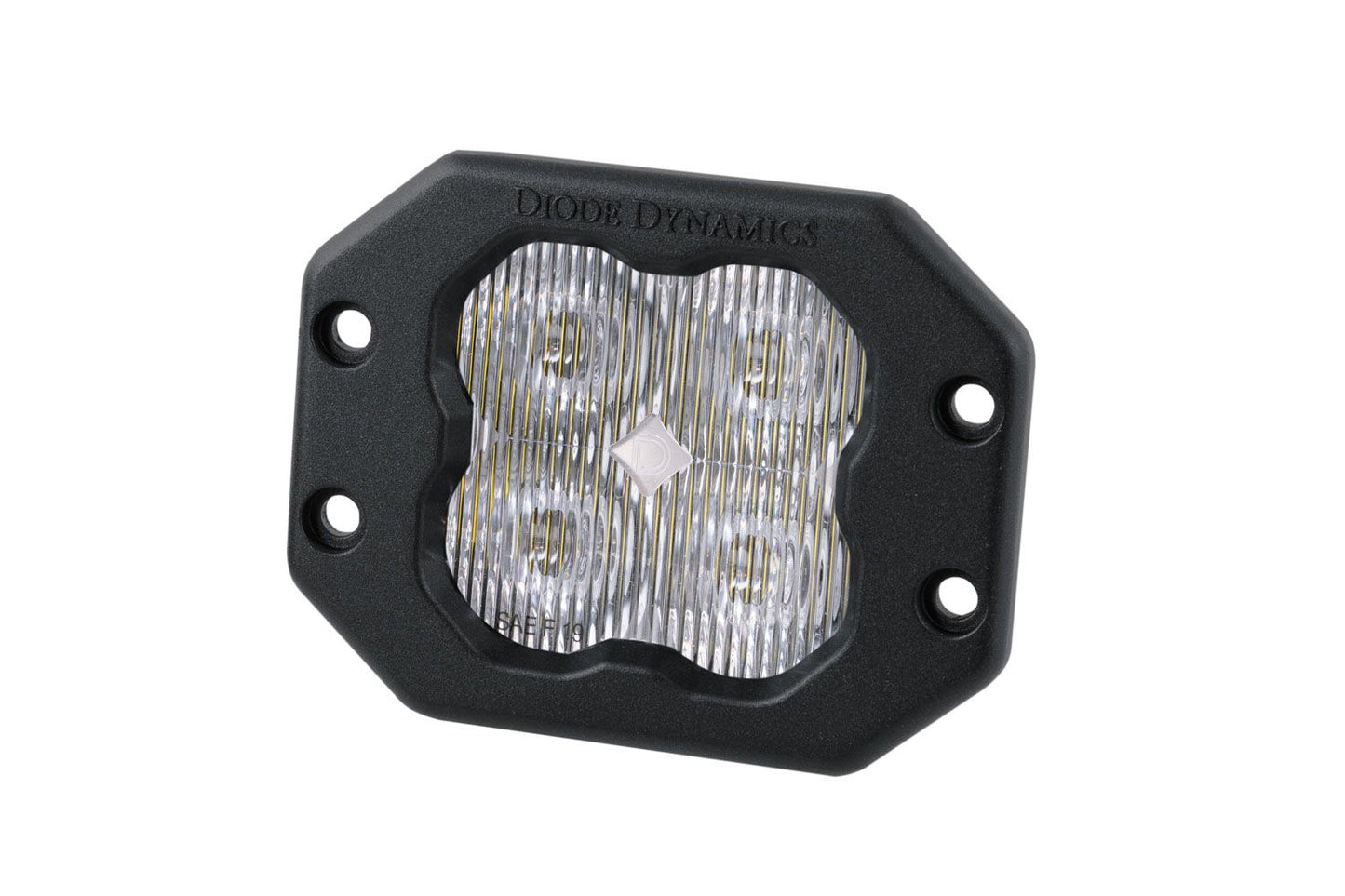 SS3 SAE/DOT White Pro Flush Mount LED Pod