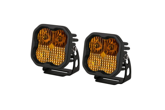 SS3 SAE Yellow Max LED Pod