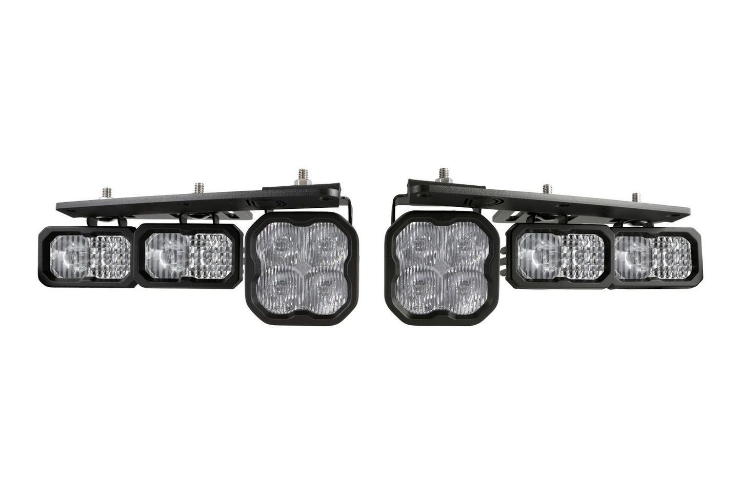 Stage Series Fog Pocket Kit for 2021-2024 Ford Bronco (w/ Steel Bumper)