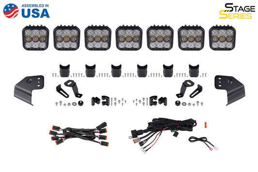SS5 Windshield CrossLink Lightbar Kit for 2021-2025 Ford Bronco