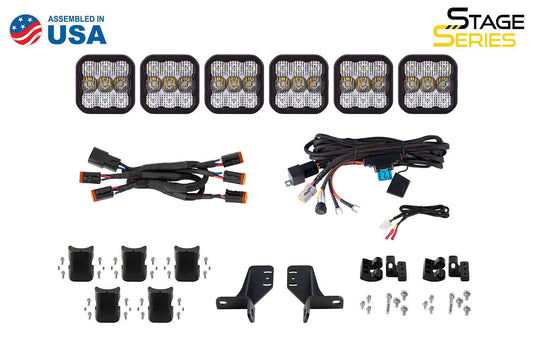 SS5 Grille CrossLink Lightbar Kit for 2021-2025 Ford Bronco (w/ Steel Bumper)