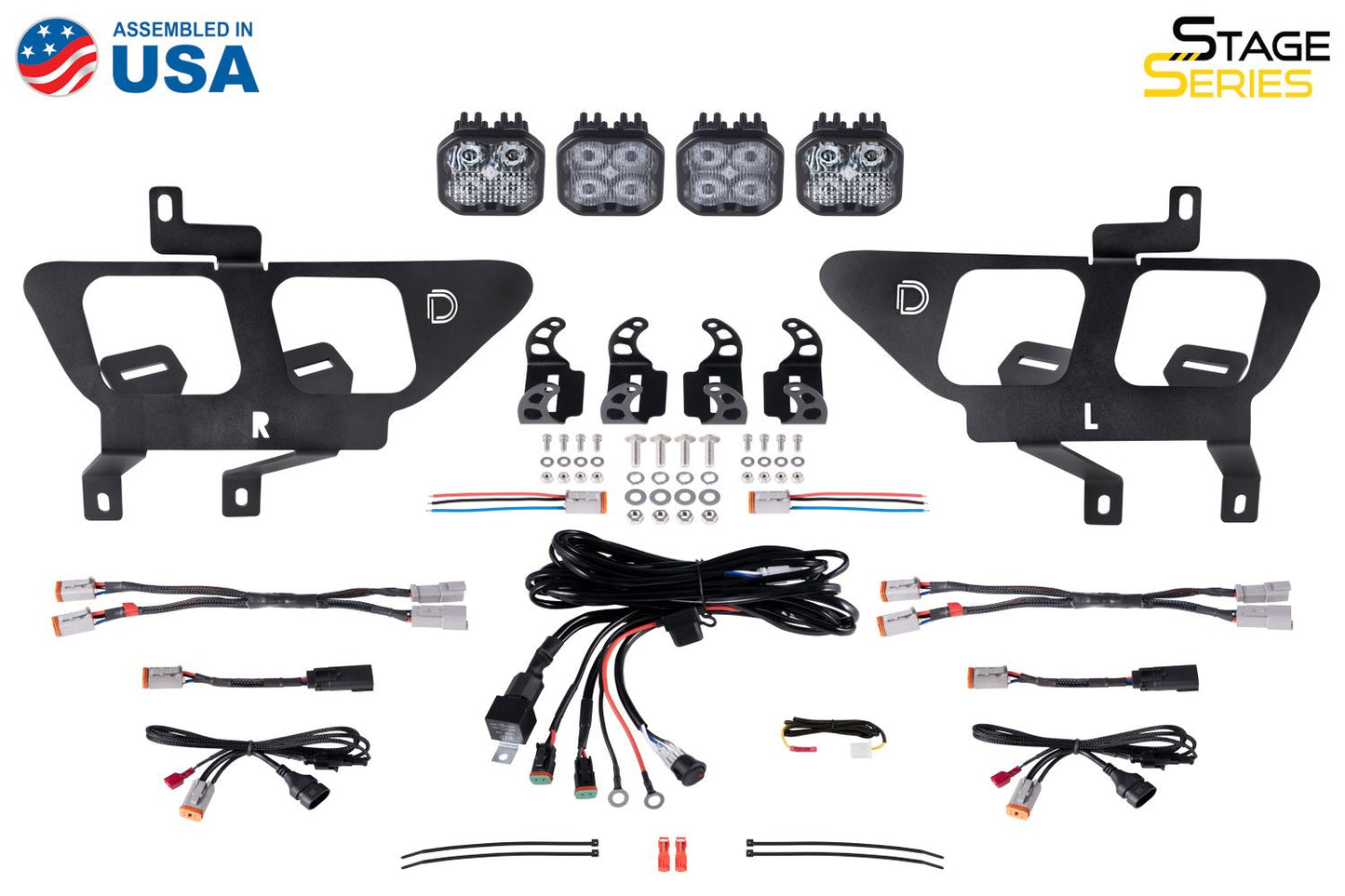 Stage Series Fog Pocket Kit for 2021-2023 Ford F-150