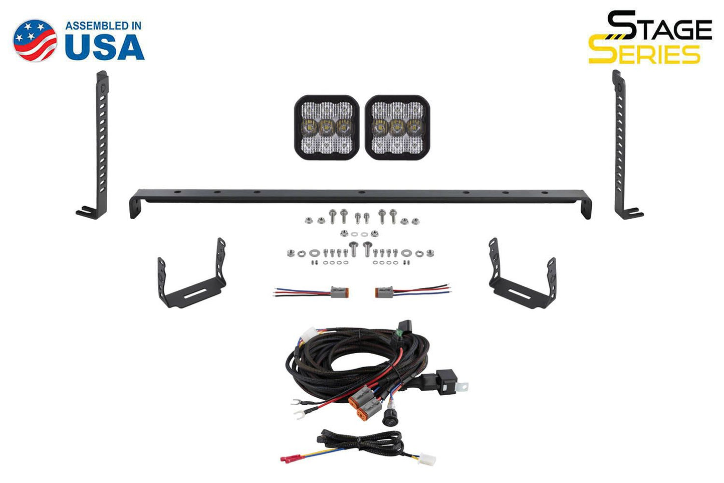 SS5 Stealth Grille LED 4-Pod Kit for 2014-2024 Toyota 4Runner