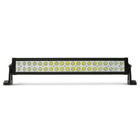 Dual Row LED Light Bar with Chrome Bezel