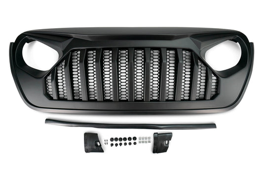 2018-2025 Jeep JL & 2020-2025 JT Replacement Grille | Black