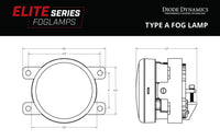 Elite Series Type Y Fog Lamps (Pair)