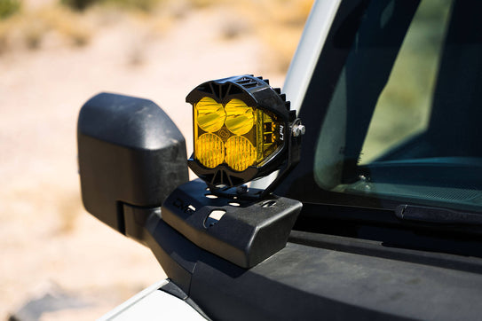 2021-2025 Ford Bronco | A-Pillar Pod Light Mounts
