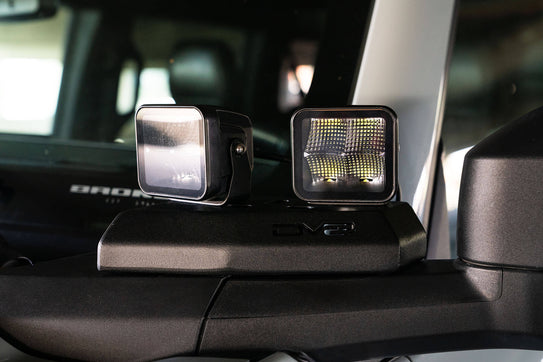 2021-2025 Ford Bronco | A-Pillar Pod Light Mounts