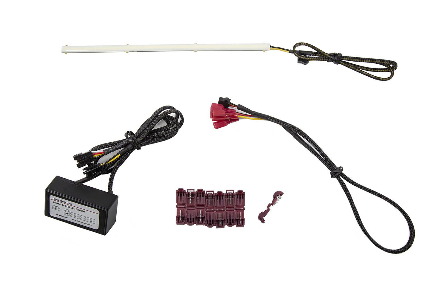 HD LED Switchback Strip (Single)  - Cool White/Amber