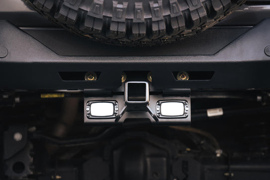 2007-2025 Jeep Wrangler (JK/JL) Bolt-on Hitch with Lights