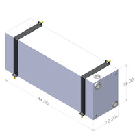 22 Gallon Wheel Well Water Tank (Passenger Side)