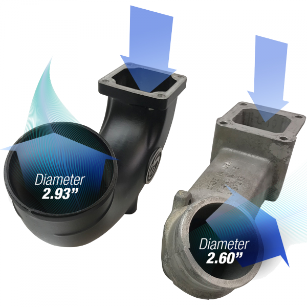 Intake Elbow for 2003-2007 Dodge Ram 2500 3500 5.9L Diesel