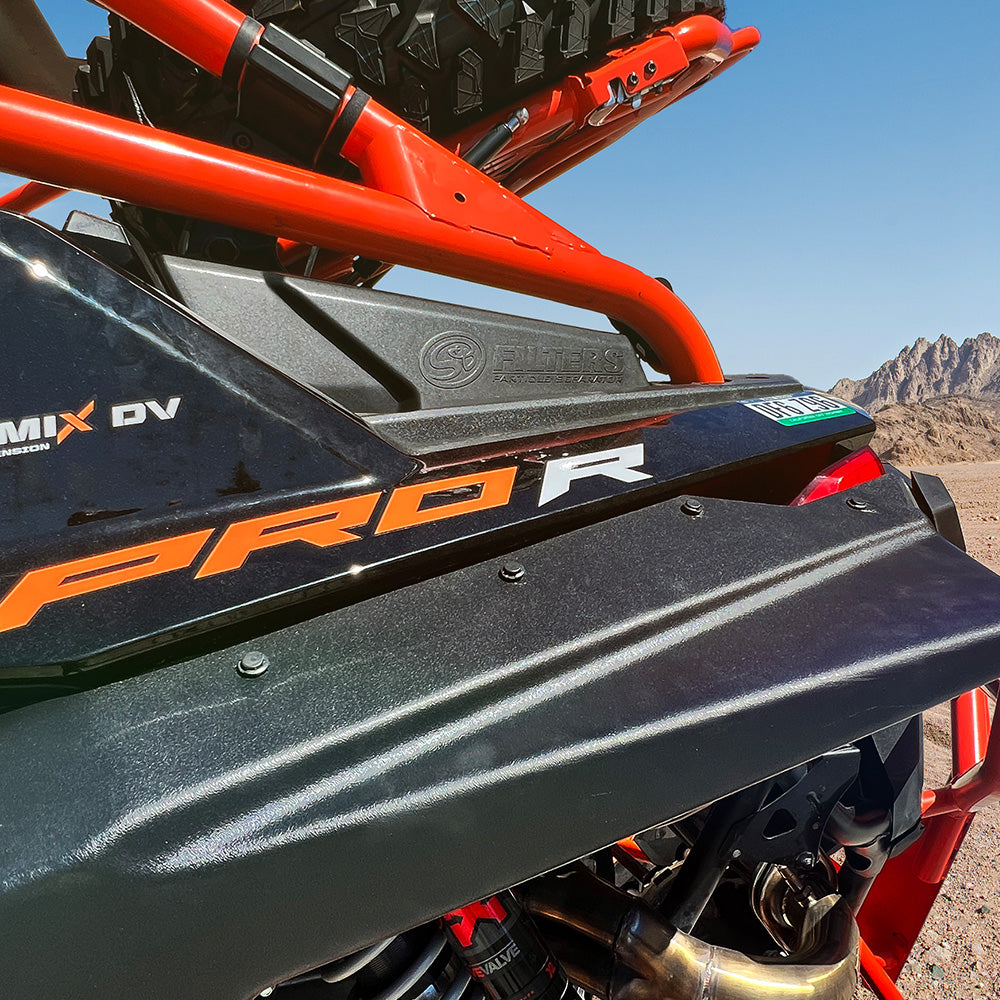 Particle Separator (wheel well mounted) for the 2022-2024 Polaris RZR PRO R 2.0L