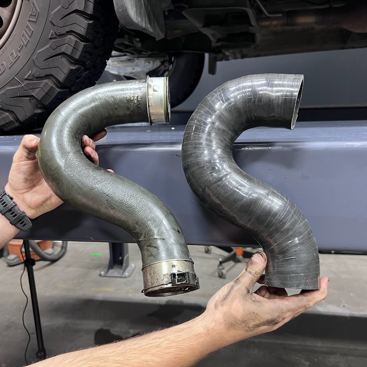 Cold Side Intercooler Pipe for 2019-2022 Mercedes Sprinter 3.0L Diesel