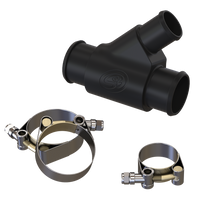 Aluminum Y-Pipe for 2013-2015 Dodge Ram Cummins 6.7L (Dual Radiator)