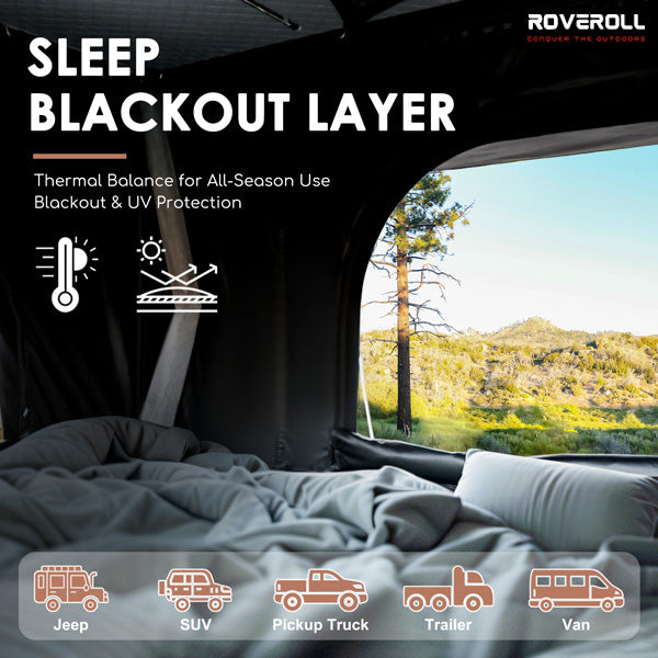 GRAND CANYON Aluminum Side Opening Hard Roof Top Tent