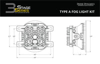 SS3 SAE Type A Fog Light Kit