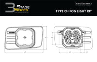 SS3 SAE Type CH Fog Light Kit